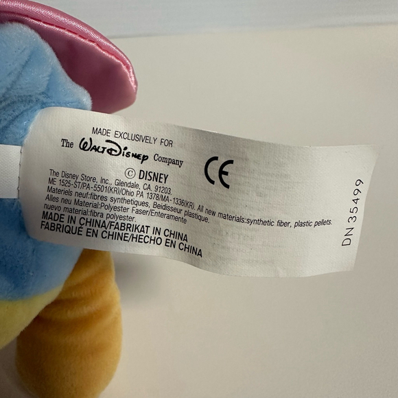 Walt Disney Easter 2000 WINNIE THE POOH AS BUTTERFLY Bean Bag STUFFED ANIMAL NEW - Picture 15 of 16